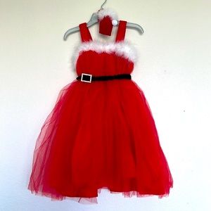 Mudpie Santa Baby Toddler Dress